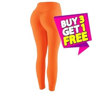 Women's High Waisted Leggings Slimming Scrunch Booty Ruched Butt Lift Yoga Pants